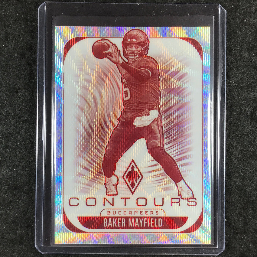 2025 Phoenix Football BAKER MAYFIELD Contours Wave 278/299 #30