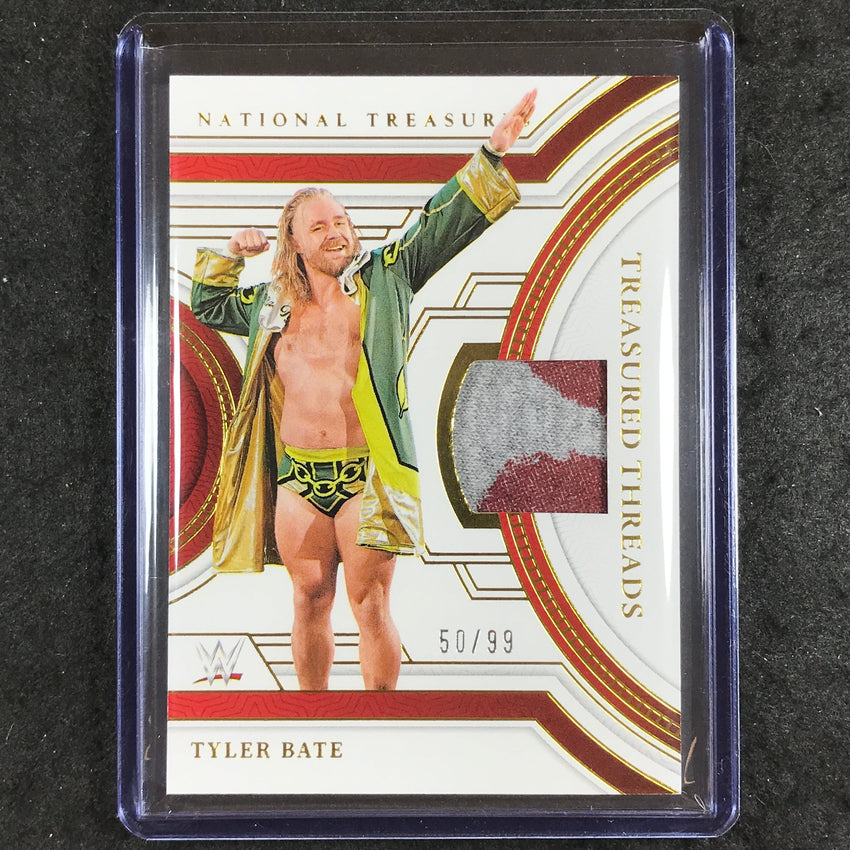 2024 National Treasures WWE TYLER BATE Treasured Threads Relic Gold 50/99