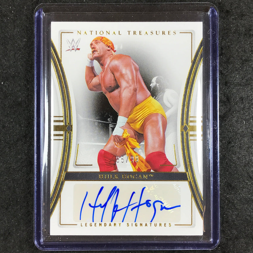 2024 National Treasures WWE HULK HOGAN Legendary Signatures Auto Gold 85/99