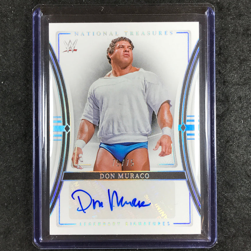 2024 National Treasures WWE DON MURACO Legendary Signatures Auto Silver 75/75