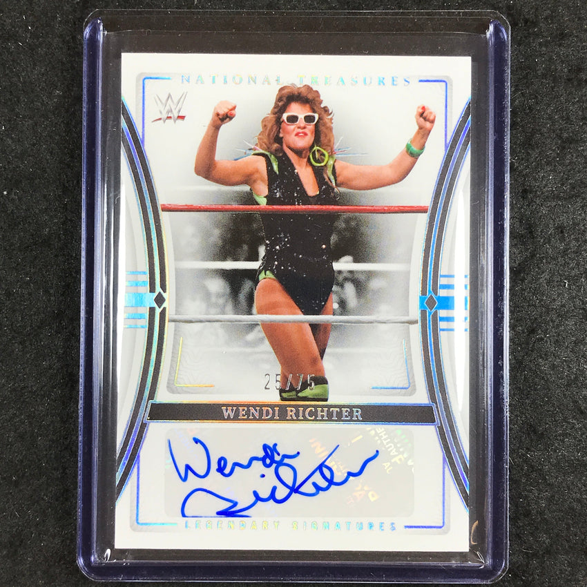 2024 National Treasures WWE WENDI RICHTER Legendary Signatures Auto Silver 25/75