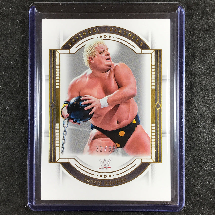 2024 National Treasures WWE DUSTY RHODES Base Gold 32/99