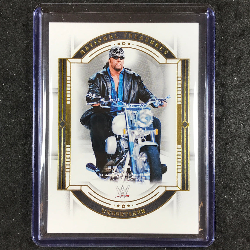 2024 National Treasures WWE UNDERTAKER Base Gold 9/99