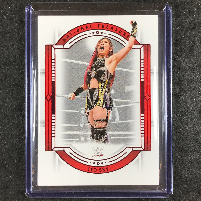 2024 National Treasures WWE IYO SKY Base Red 58/75