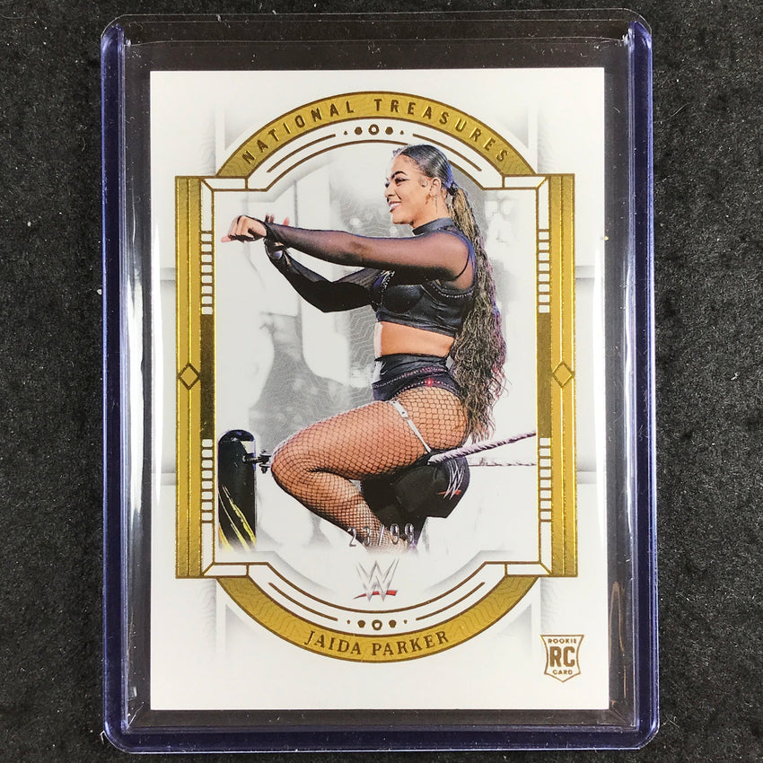 2024 National Treasures WWE JAIDA PARKER Rookie Base Gold 23/99