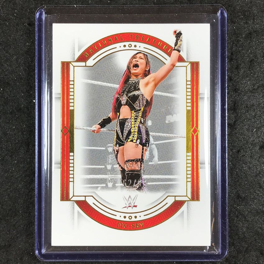2024 National Treasures WWE IYO SKY Base Gold 62/99