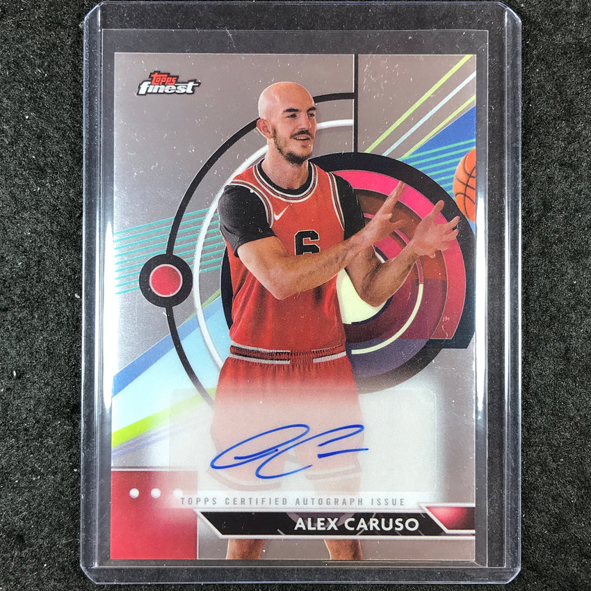 2023-24 Topps Finest ALEX CARUSO Finest Autographs Base #AC