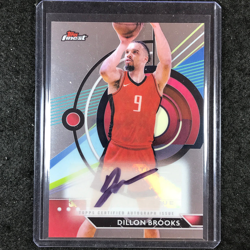 2023-24 Topps Finest DILLON BROOKS Finest Autographs Base #DBR