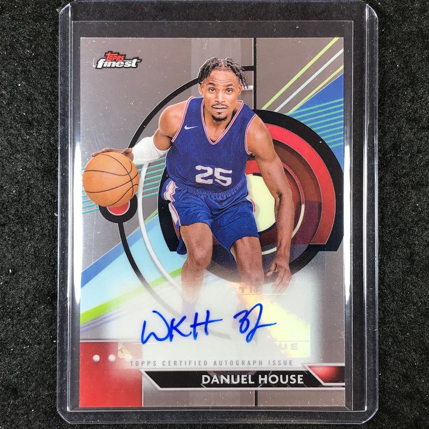 2023-24 Topps Finest DANUEL HOUSE Finest Autographs Base #DH