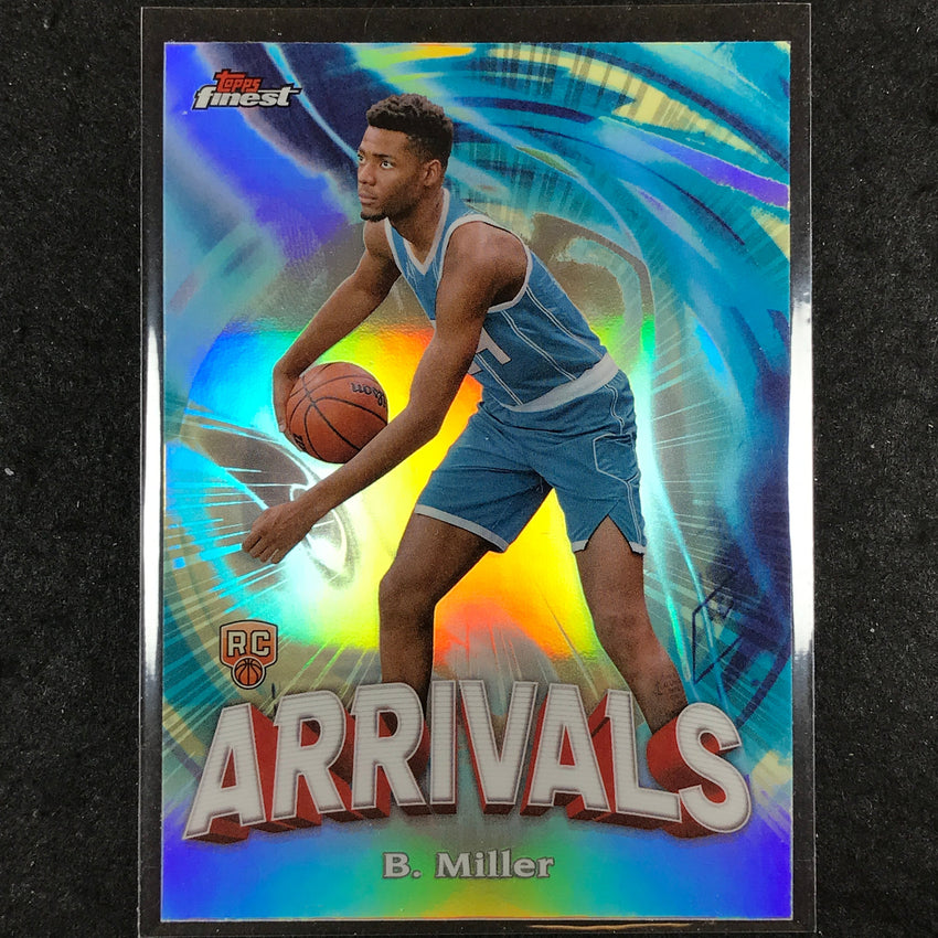 2023-24 Topps Finest BRANDON MILLER Arrivals Rookie Refractor #7