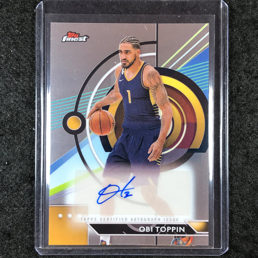 2023-24 Topps Finest OBI TOPPIN Finest Autographs Base #OT