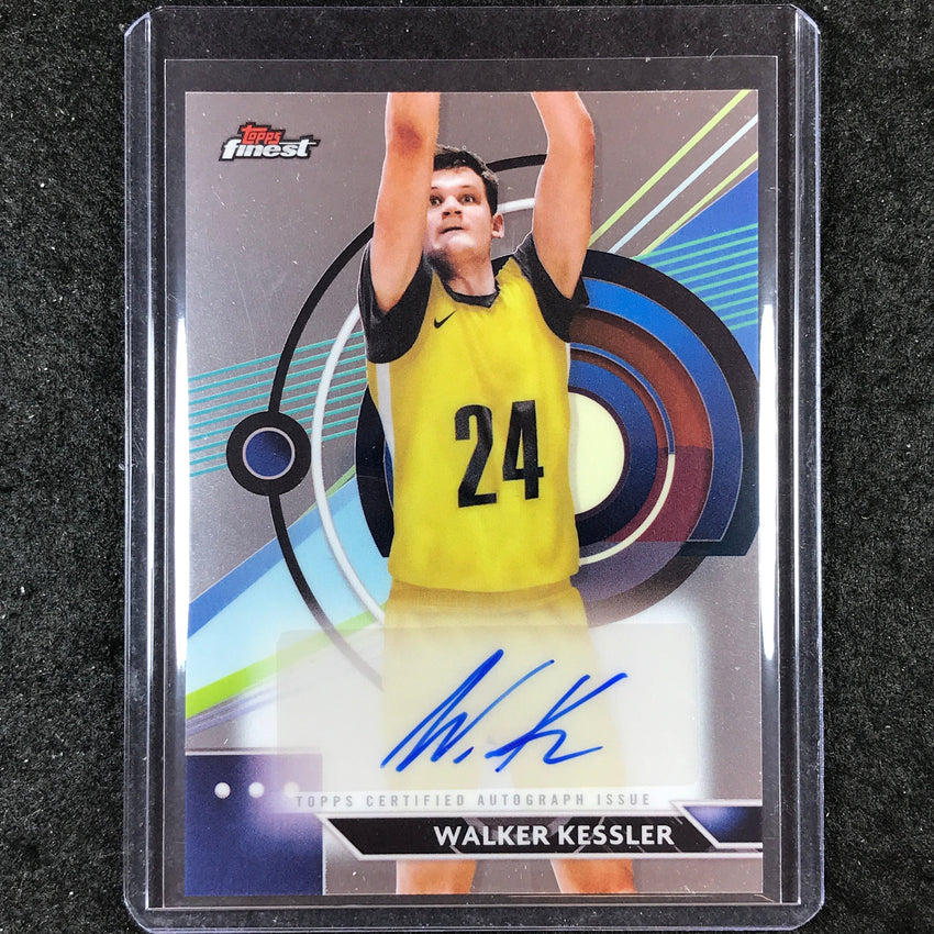 2023-24 Topps Finest WALKER KESSLER Finest Autographs Base #WK