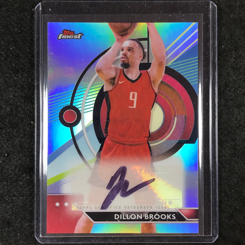 2023-24 Topps Finest DILLON BROOKS Finest Autographs Refractor #DBR