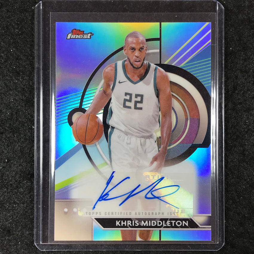 2023-24 Topps Finest KHRIS MIDDLETON Finest Autographs Refractor #KM
