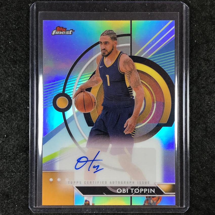 2023-24 Topps Finest OBI TOPPIN Finest Autographs Refractor #OT