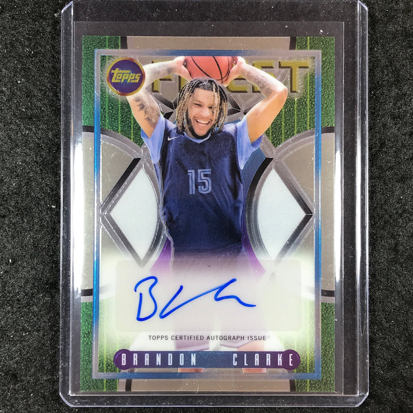 2023-24 Topps Finest BRANDON CLARKE Flashback Autograph Base #BC