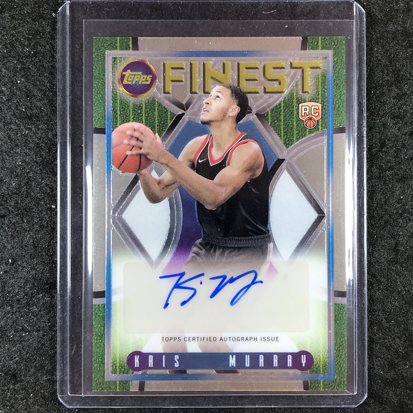 2023-24 Topps Finest KHRIS MURRAY Flashback Rookie Autograph Base #KMU