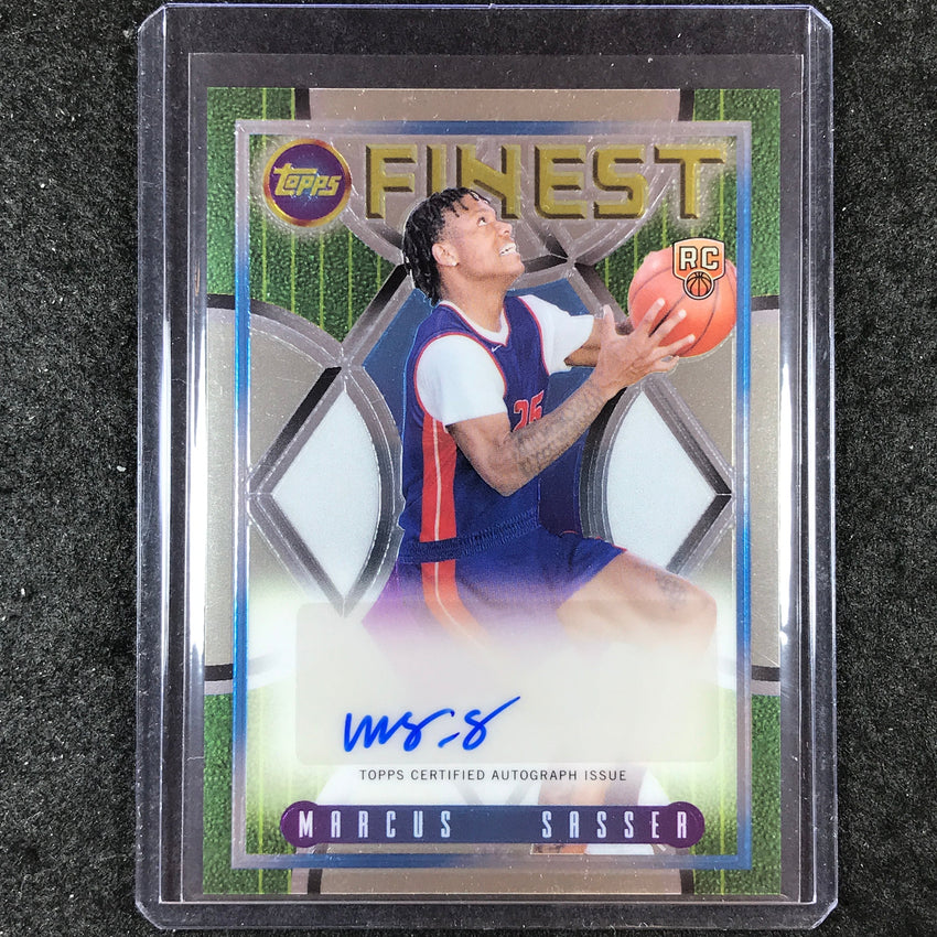 2023-24 Topps Finest MARCUS SASSER Flashback Rookie Autograph Base #MS