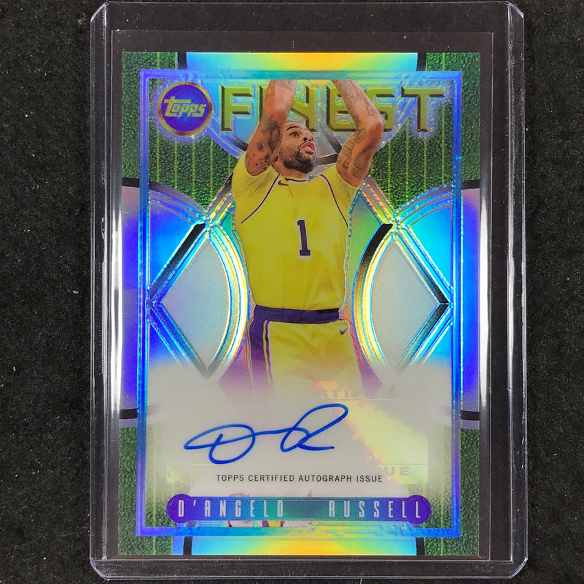 2023-24 Topps Finest D'ANGELO RUSSELL Flashback Autograph Refractor #DR