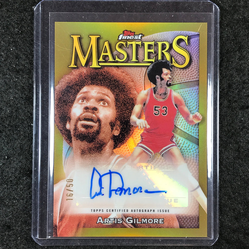 2023-24 Topps Finest ARTIS GILMORE Masters Autograph Gold 16/50