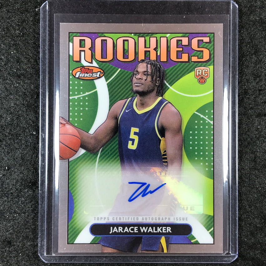 2023-24 Topps Finest JARACE WALKER Rookie Finest Autograph Base #JAW