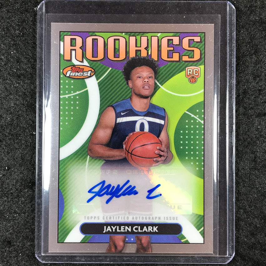 2023-24 Topps Finest JAYLEN CLARK Rookie Finest Autograph Base #JC