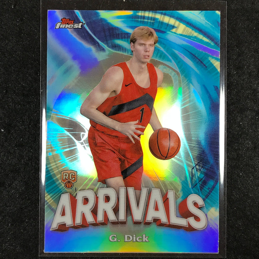 2023-24 Topps Finest GRADEY DICK Arrivals Rookie Refractor #15