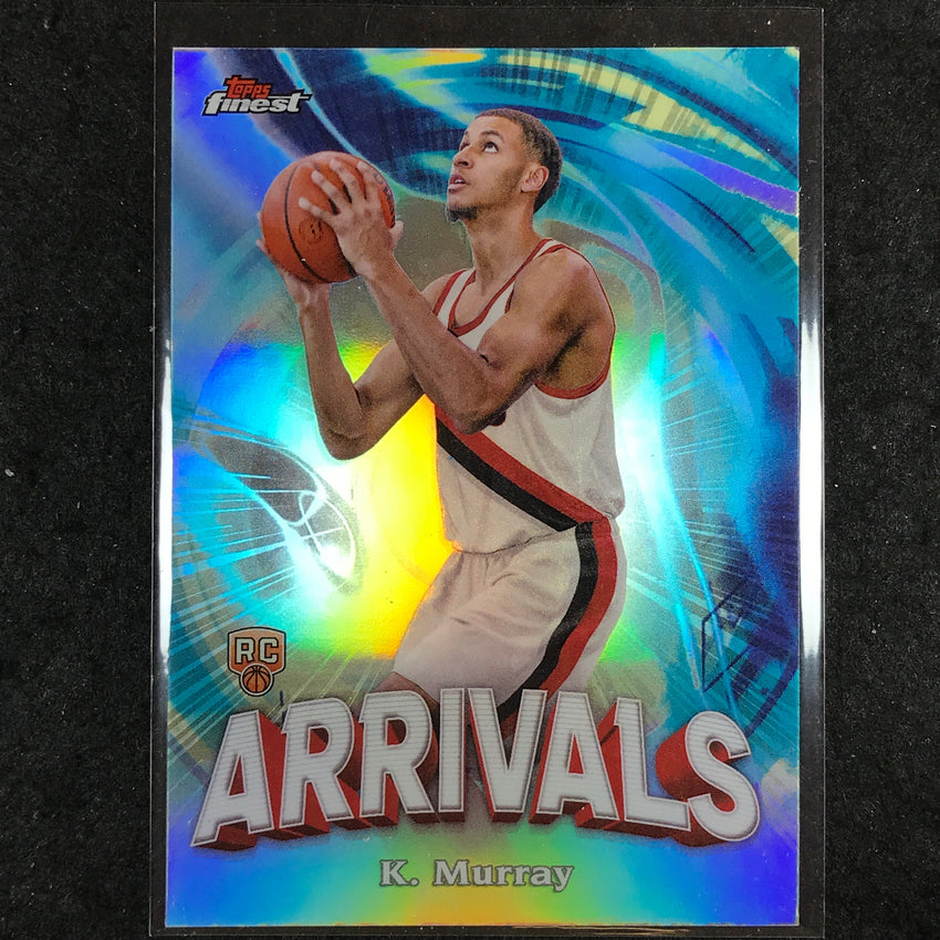 2023-24 Topps Finest KRIS MURRAY Arrivals Rookie Refractor #23