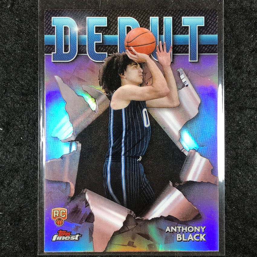 2023-24 Topps Finest ANTHONY BLACK Debut Rookie Refractor #4