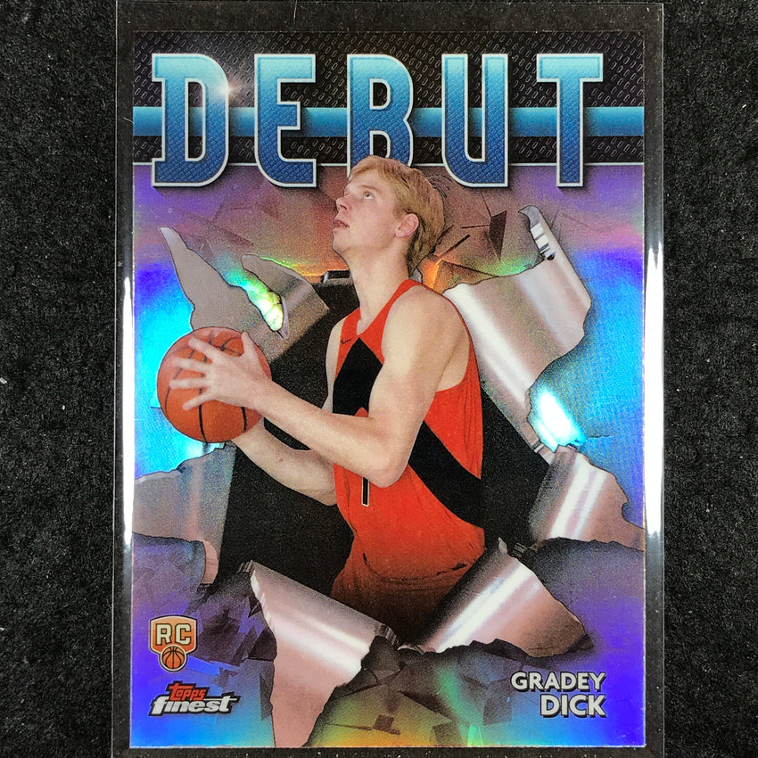 2023-24 Topps Finest GRADEY DICK Debut Rookie Refractor #10