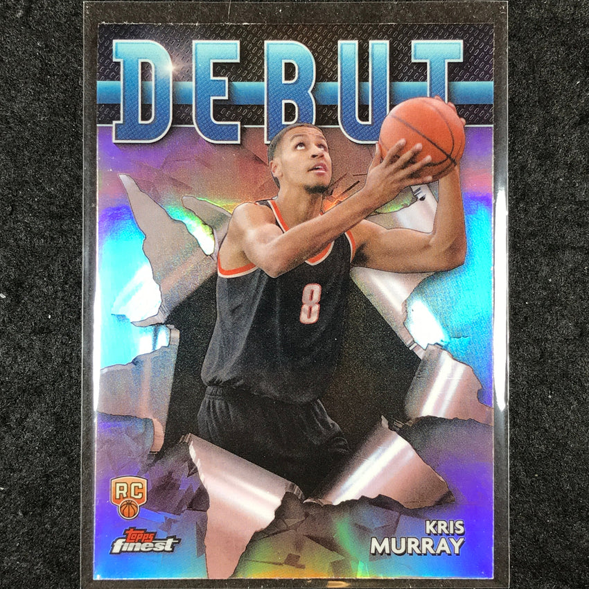 2023-24 Topps Finest KRIS MURRAY Debut Rookie Refractor #14
