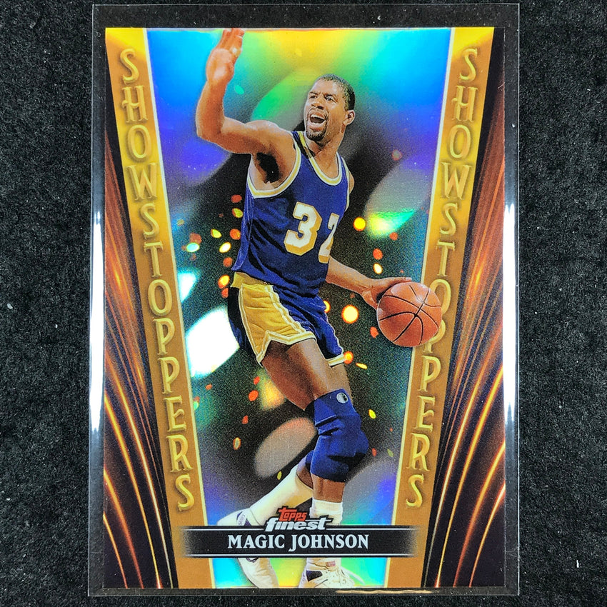 2023-24 Topps Finest MAGIC JOHNSON Showstoppers Refractor #20