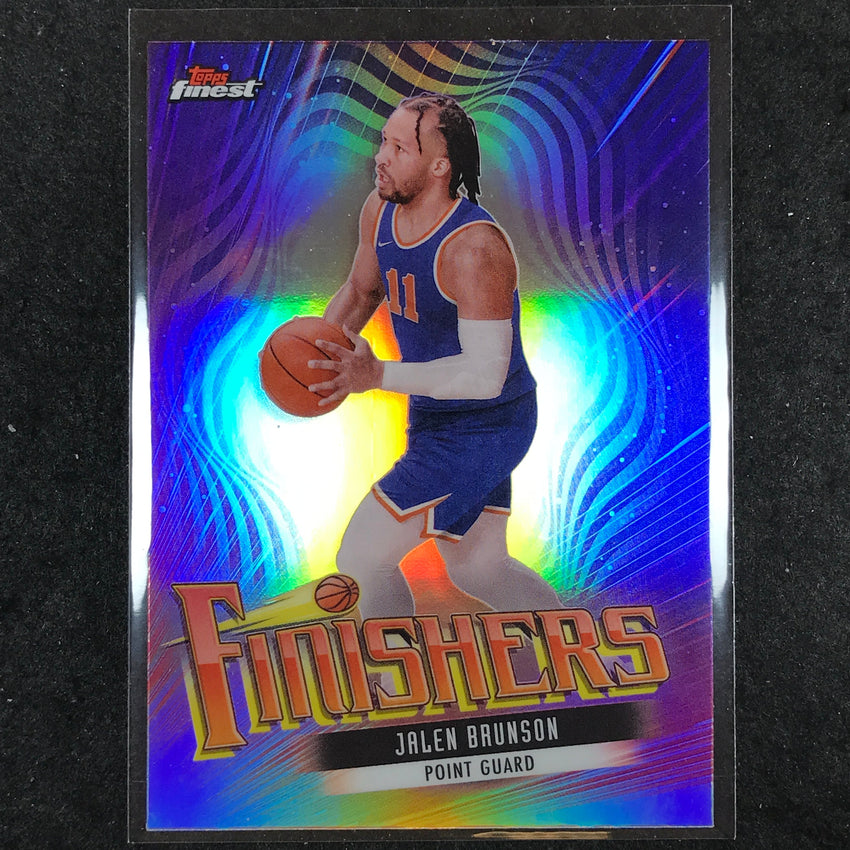 2023-24 Topps Finest JALEN BRUNSON Finishers Refractor #4