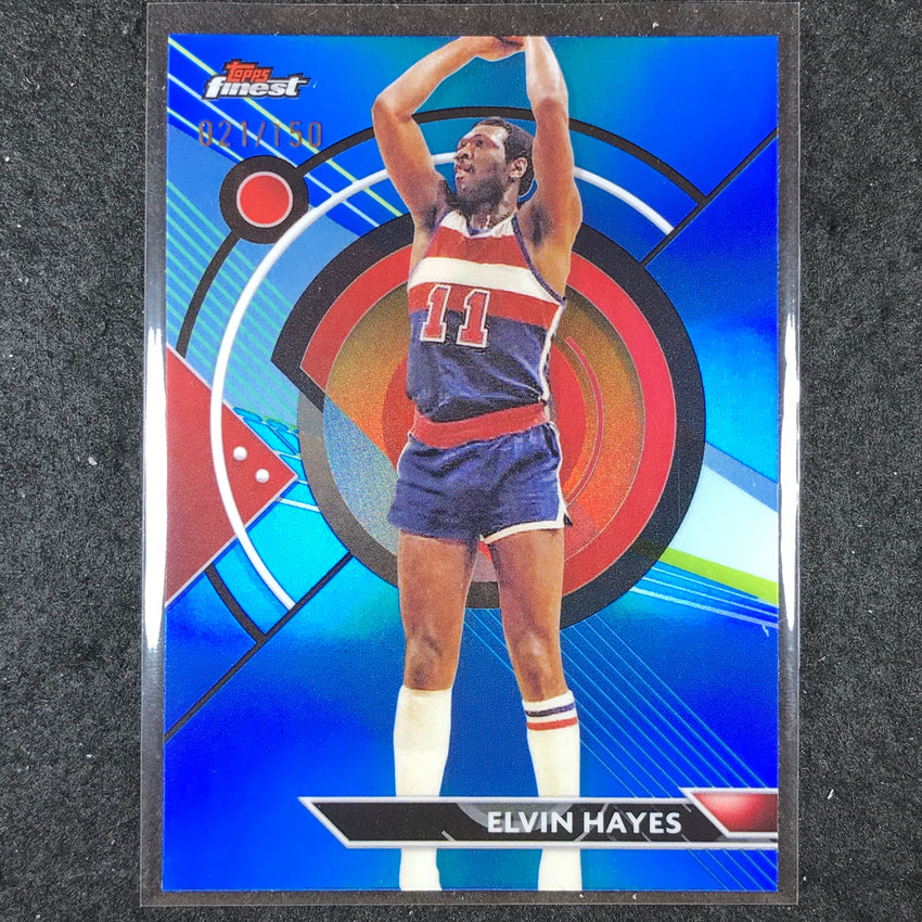 2023-24 Topps Finest ELVIN HAYES Base Common Blue 21/150