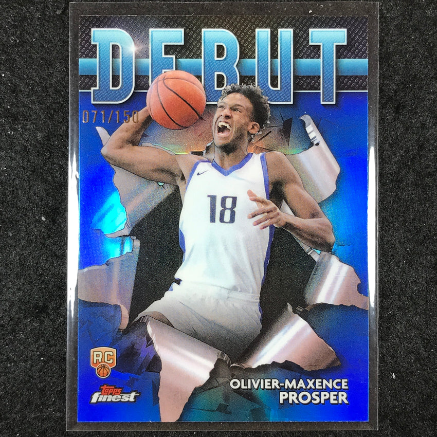 2023-24 Topps Finest OLIVIER-MAXENCE PROSPER Debut Rookie Blue 71/150