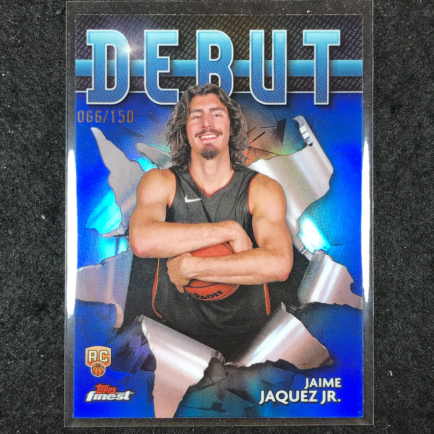 2023-24 Topps Finest JAIME JAQUEZ JR. Debut Rookie Blue 66/150