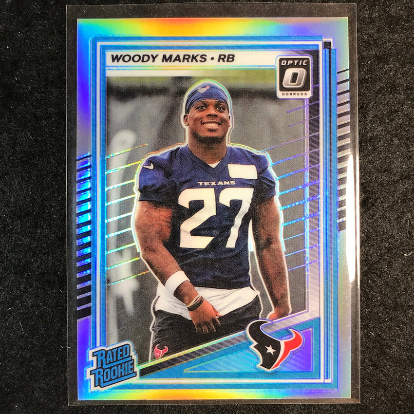 2025 Donruss Optic Football WOODY MARKS Rated Rookie Holo #288