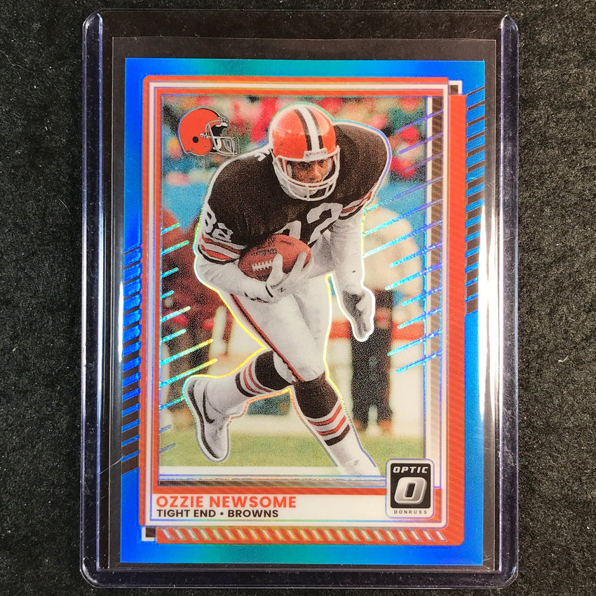 2025 Donruss Optic Football OZZIE NEWSOME Base Aqua 28/349 #52