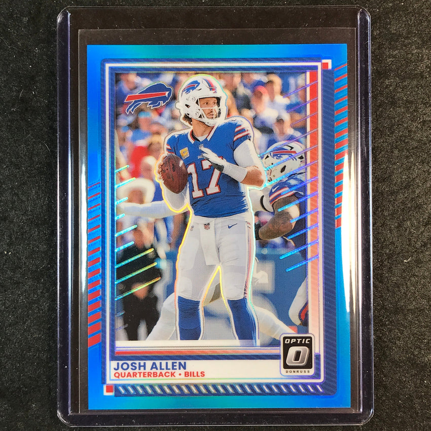 2025 Donruss Optic Football JOSH ALLEN Base Aqua 151/349 #70