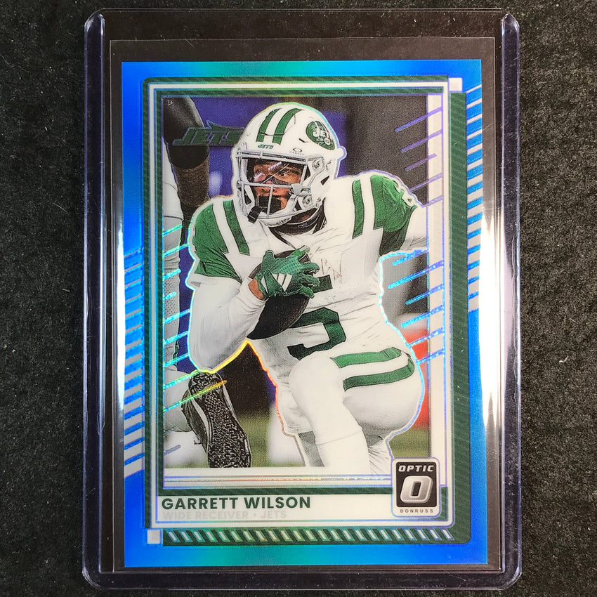 2025 Donruss Optic Football GARRETT WILSON Base Aqua 147/349 #95
