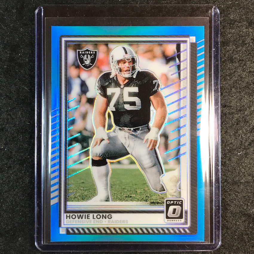 2025 Donruss Optic Football HOWIE LONG Base Aqua 227/349 #115