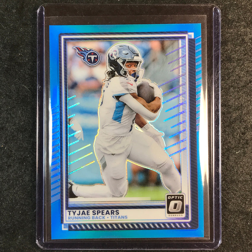 2025 Donruss Optic Football TYJAE SPEARS Base Aqua 238/349 #172