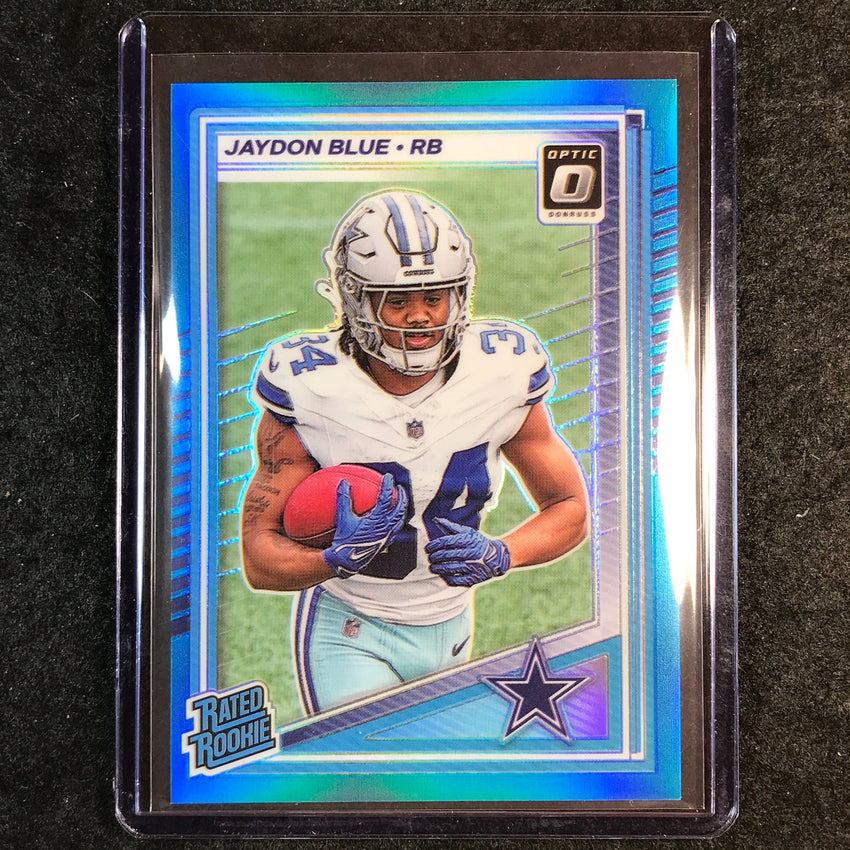 2025 Donruss Optic Football JAYDON BLUE Rated Rookie Aqua 297/349 #242
