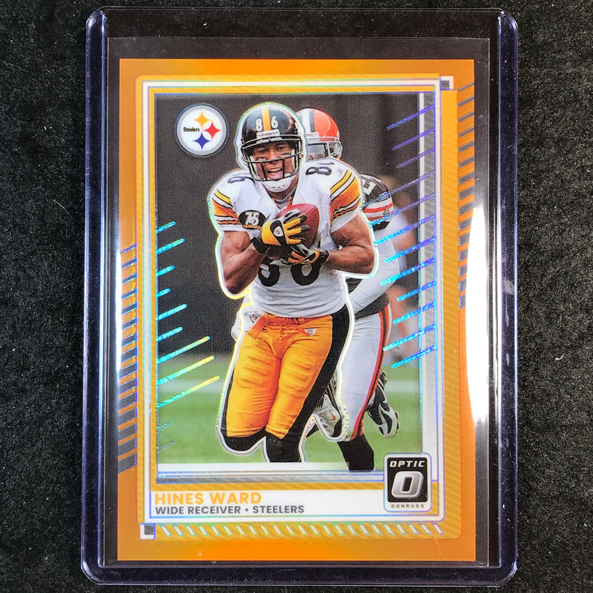 2025 Donruss Optic Football HINES WARD Base Orange 205/299 #12