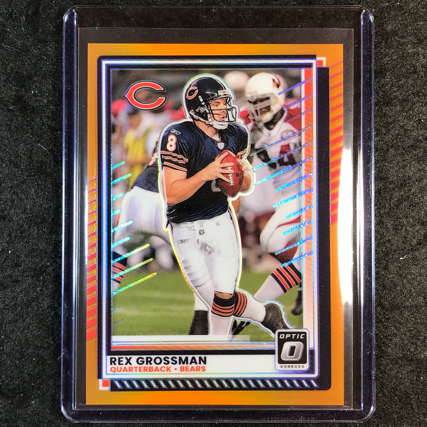 2025 Donruss Optic Football REX GROSSMAN Base Orange 159/299 #66