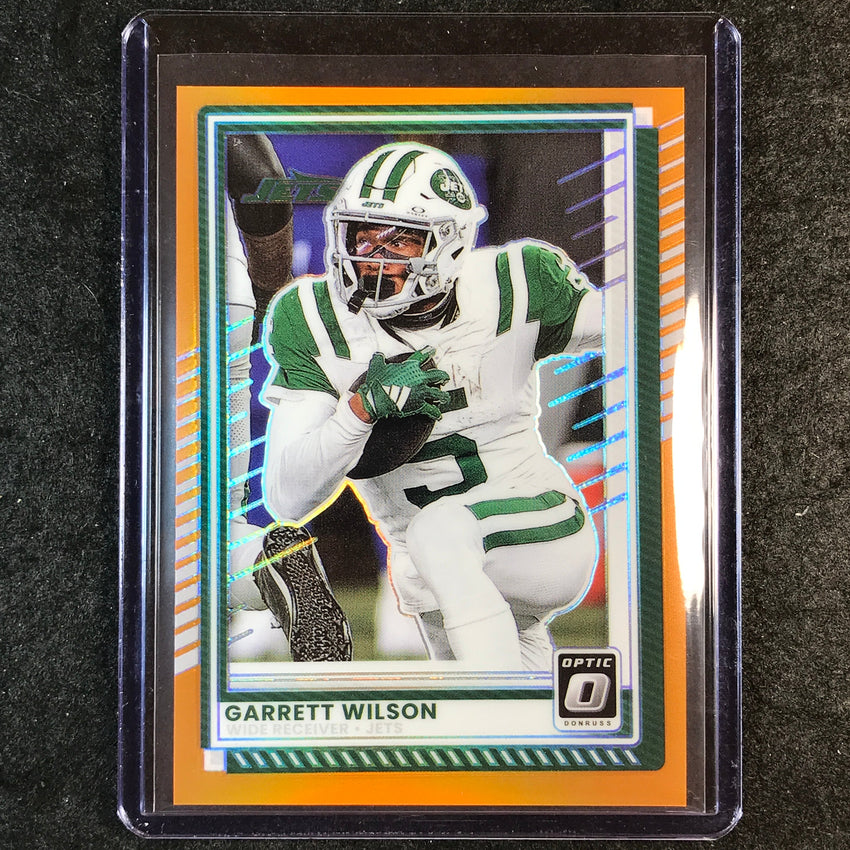 2025 Donruss Optic Football GARRETT WILSON Base Orange 79/299 #95