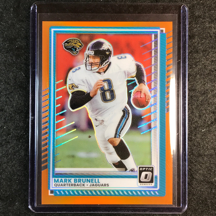 2025 Donruss Optic Football MARK BRUNELL Base Orange 209/299 #121