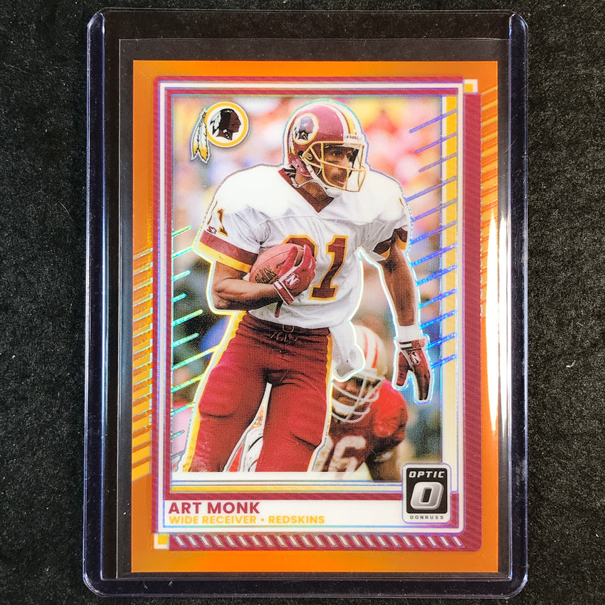 2025 Donruss Optic Football ART MONK Base Orange 51/299 #122