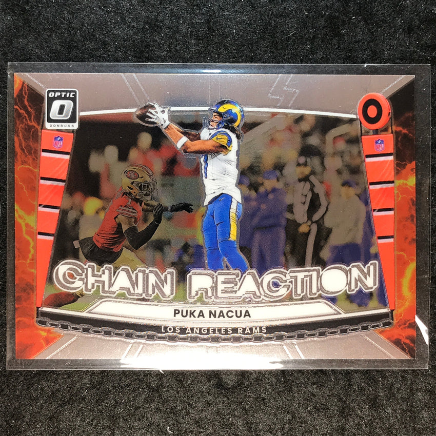 2025 Donruss Optic Football PUCA NACUA Chain Reaction #10