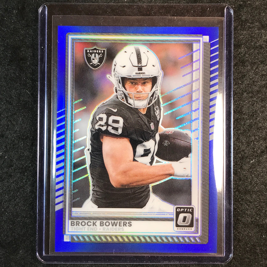 2025 Donruss Optic Football BROCK BOWERS Base Blue 234/249 #3